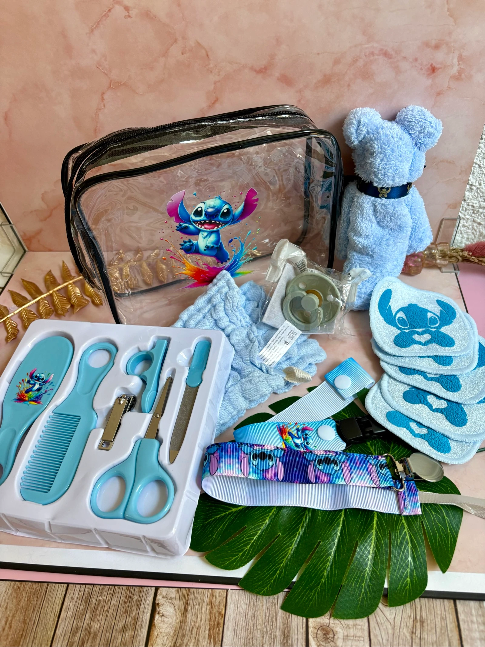 Kit de toilette bébé Stitch